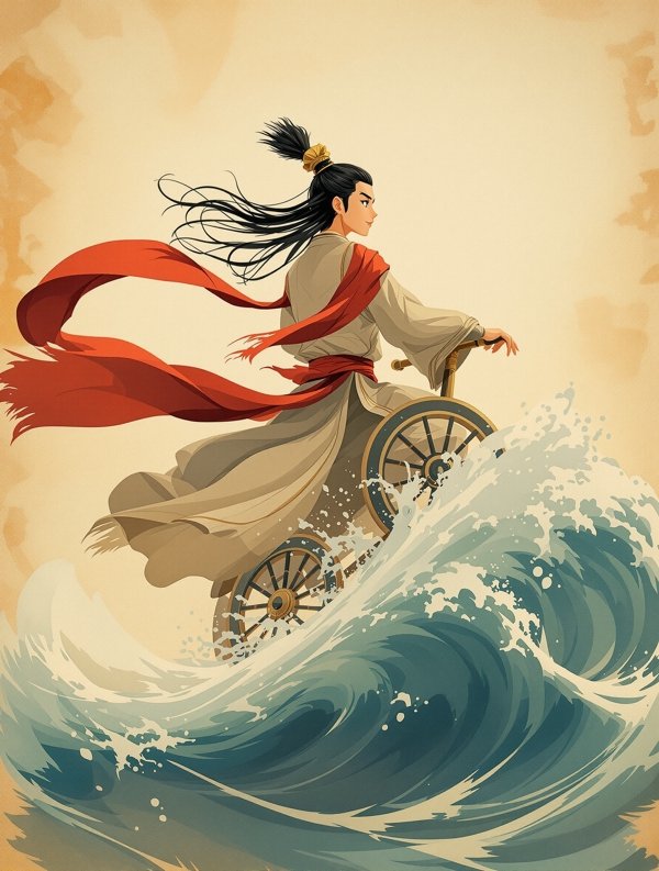哪吒闹海 动画长廊